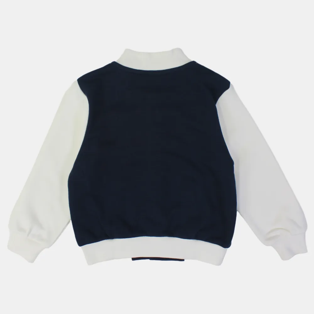 Veste à manches longues pour garçons Noir/Blanc