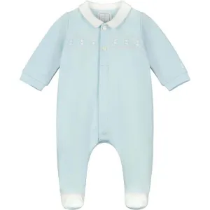 Grenouillère en Coton Bleu Ours pour Garçon