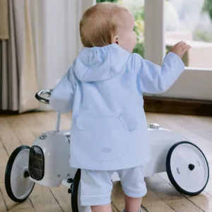 Veste à capuche Frasier bleue pour garçons