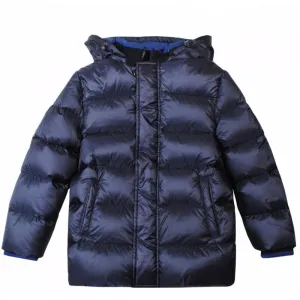 Veste matelassée bleue pour garçons