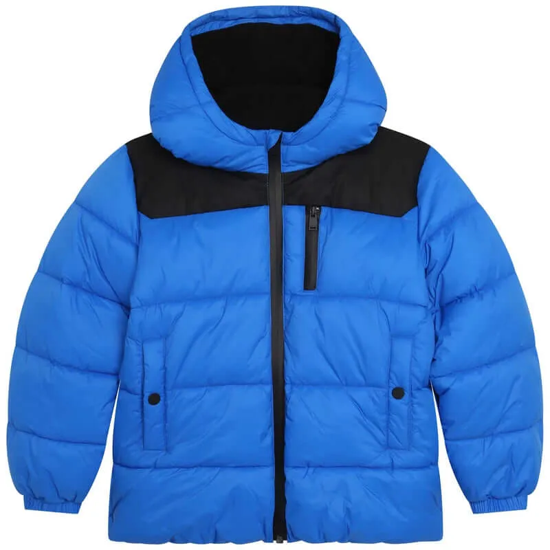 Manteau Doudoune Bleu pour Garçons