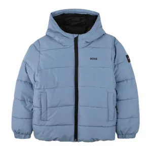 Veste matelassée bleue pour garçons