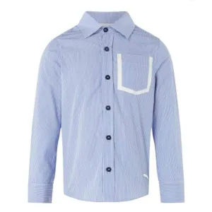 Chemise Bleue pour Garçons