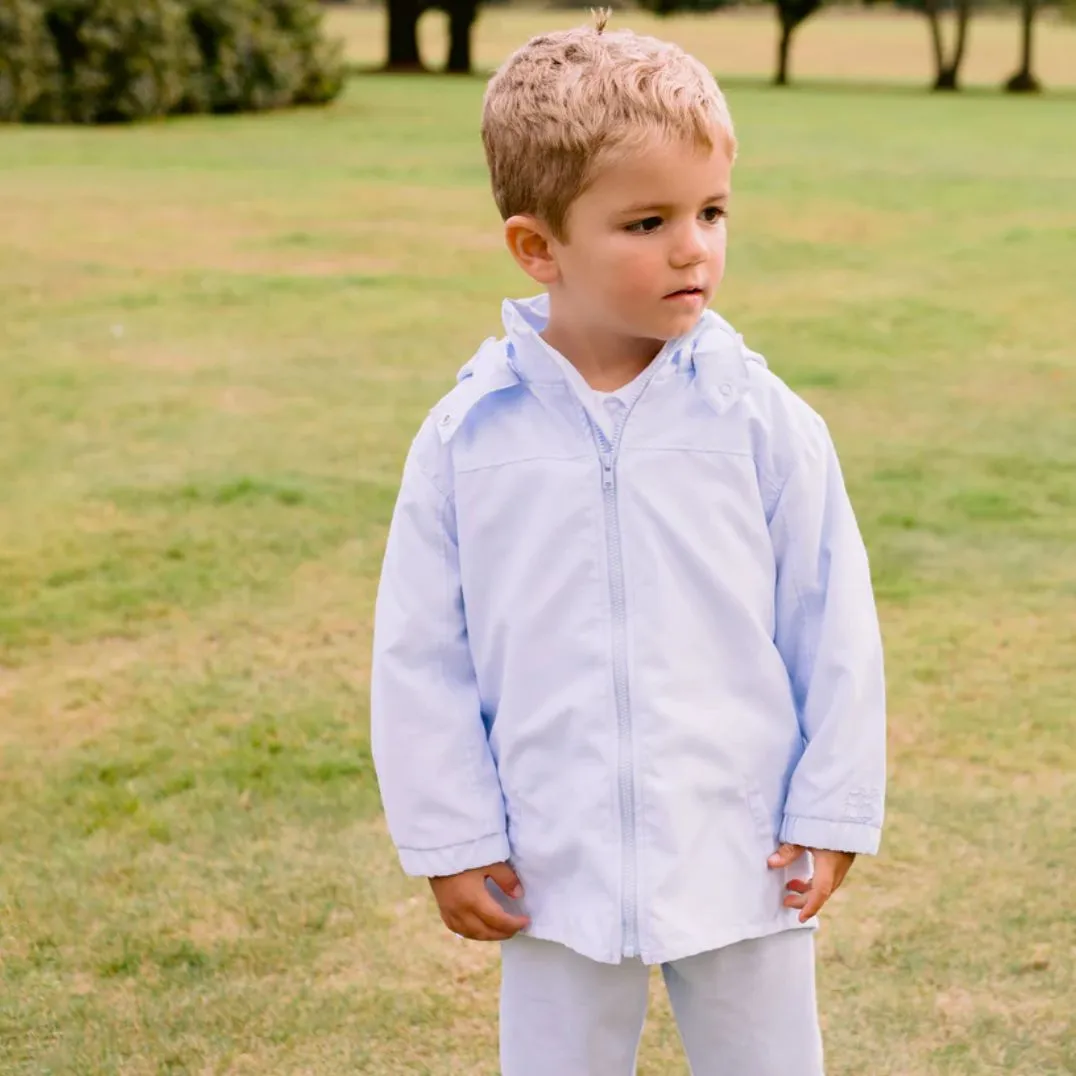 Veste imperméable bleue pour garçons