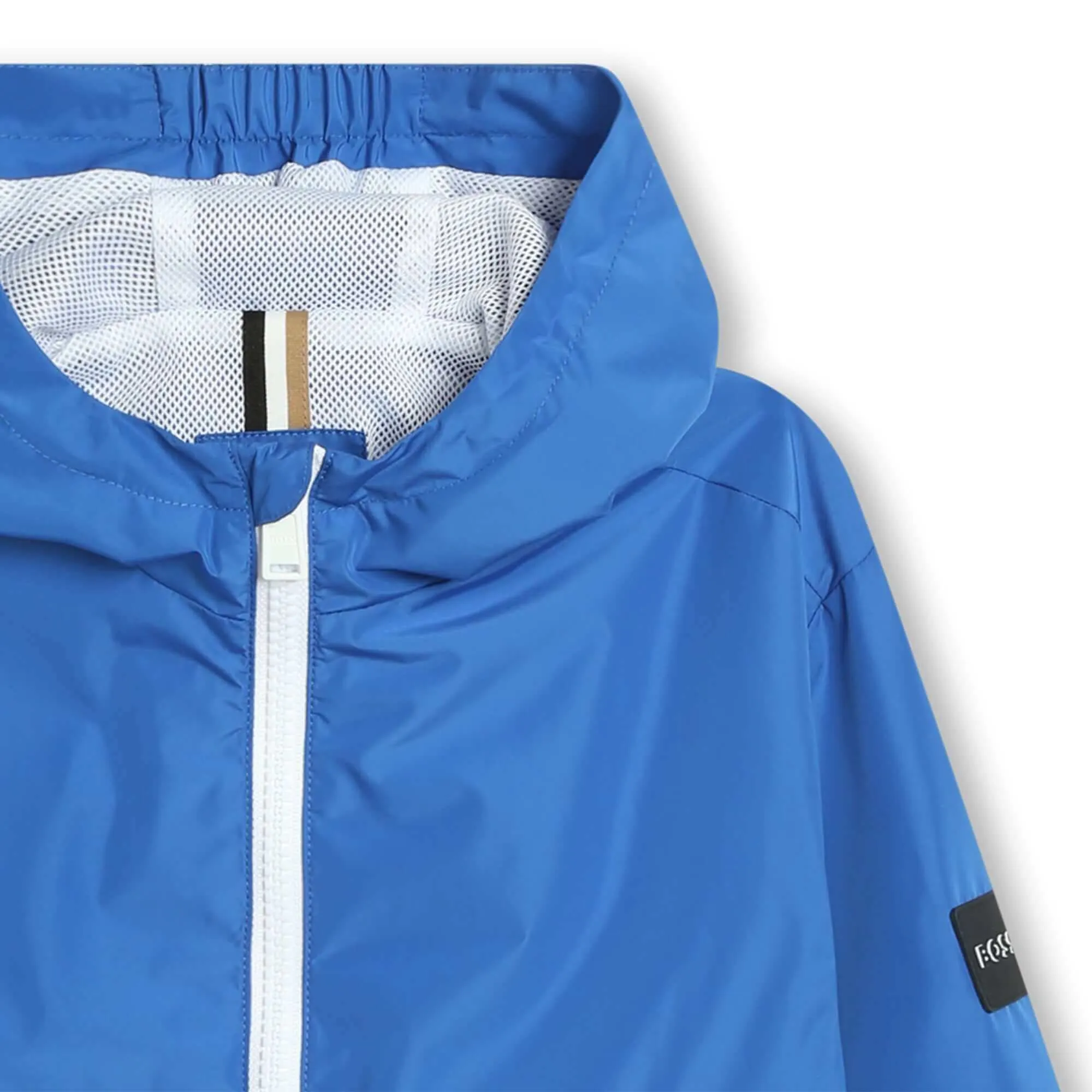Veste coupe-vent bleu vif pour garçons