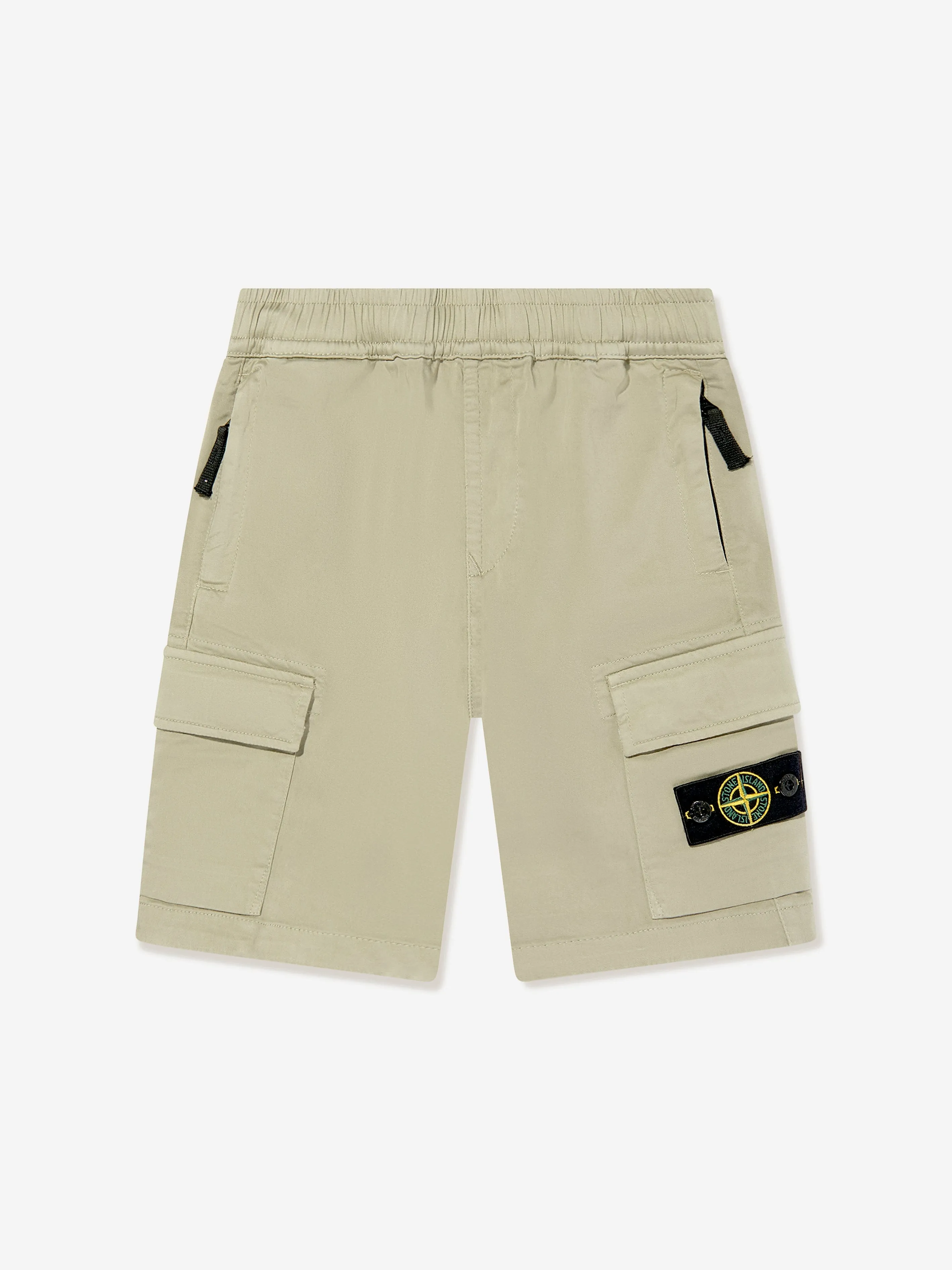 Shorts cargo pour garçons en beige