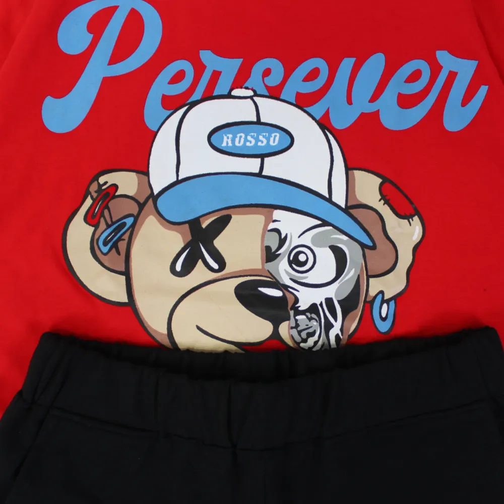 Pyjama en Coton pour Garçons - Imprimé Chiot Baseball