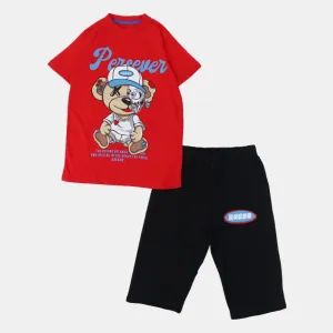 Pyjama en Coton pour Garçons - Imprimé Chiot Baseball