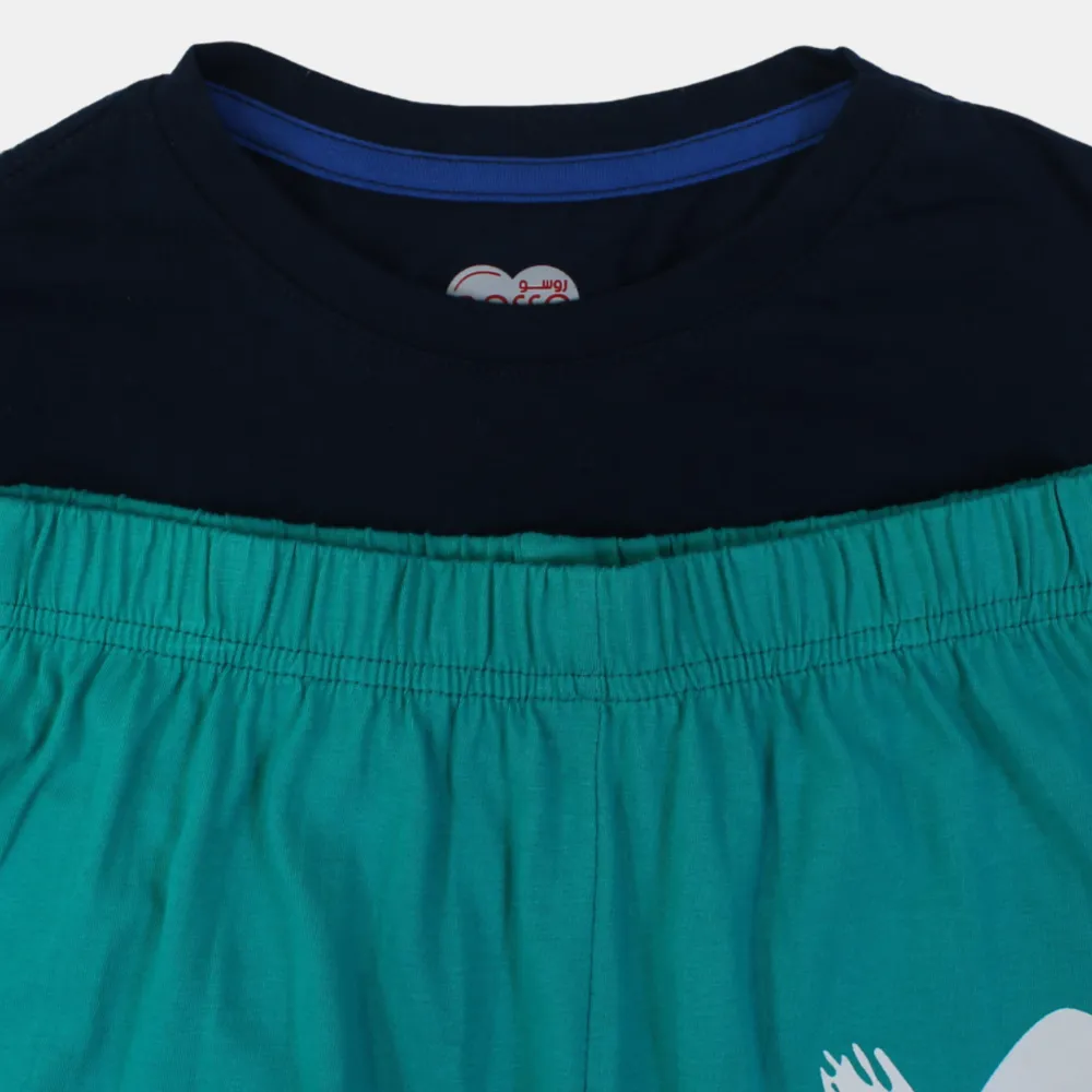 Pyjama en coton pour garçons avec un design impressionnant