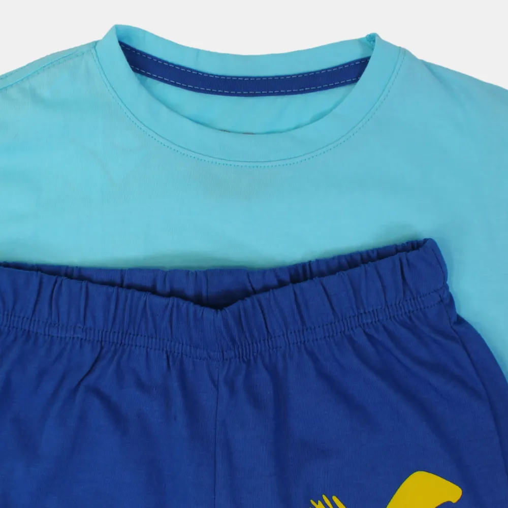 Pyjama en coton pour garçons avec un design impressionnant