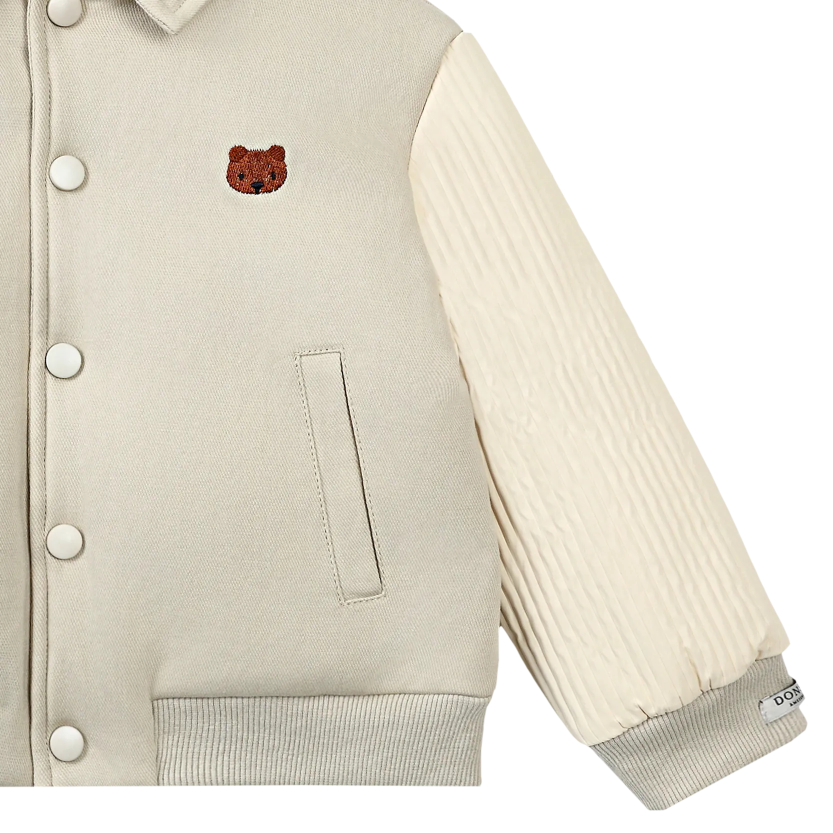 Veste en fausse fourrure ours pour garçons