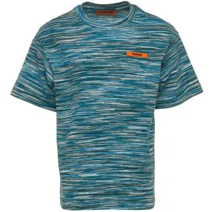 T-shirt pour garçons teint dans la masse vert