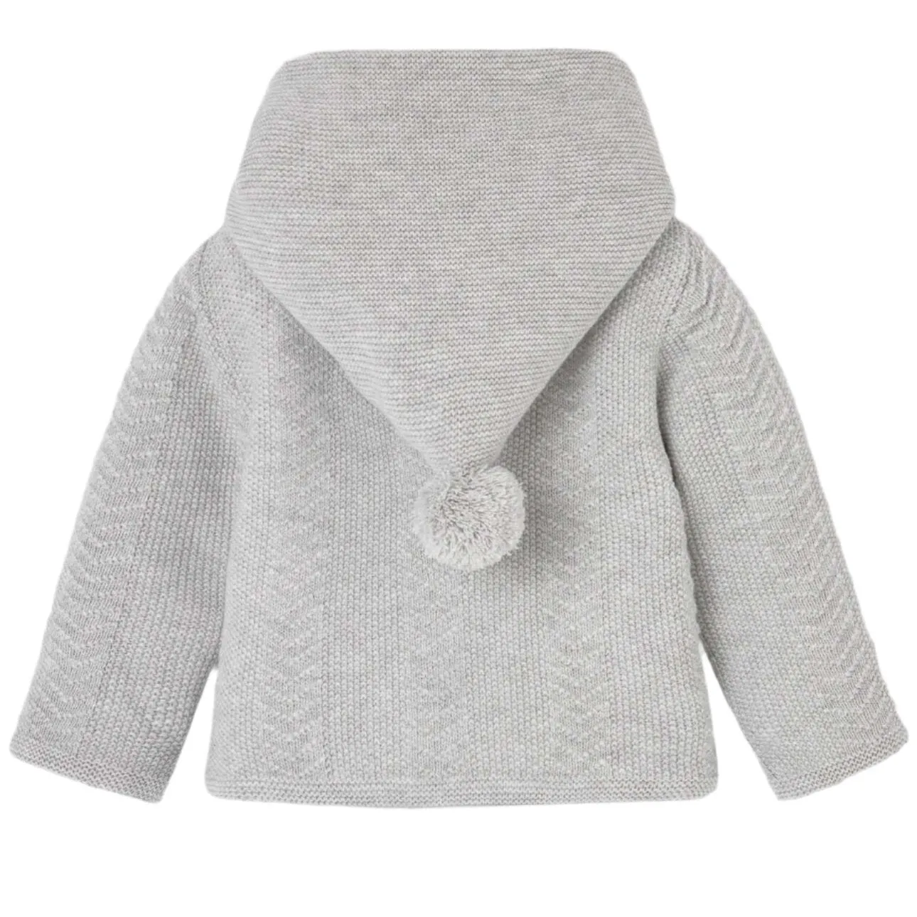 Veste tricotée grise pour garçons
