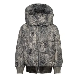 Manteau matelassé gris pour garçons