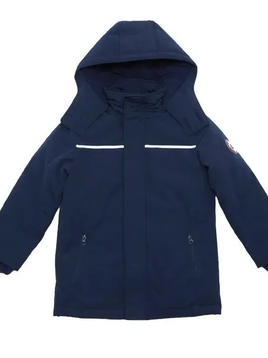 Parka à capuche pour garçons