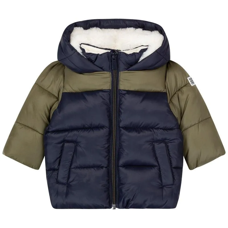 Veste matelassée puffer kaki pour garçons