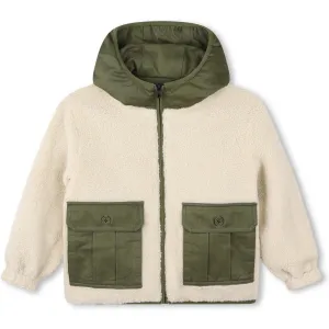 Veste réversible kaki pour garçons
