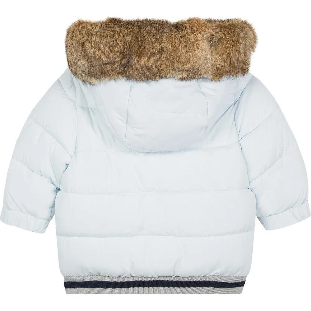Veste matelassée bleu clair pour garçons