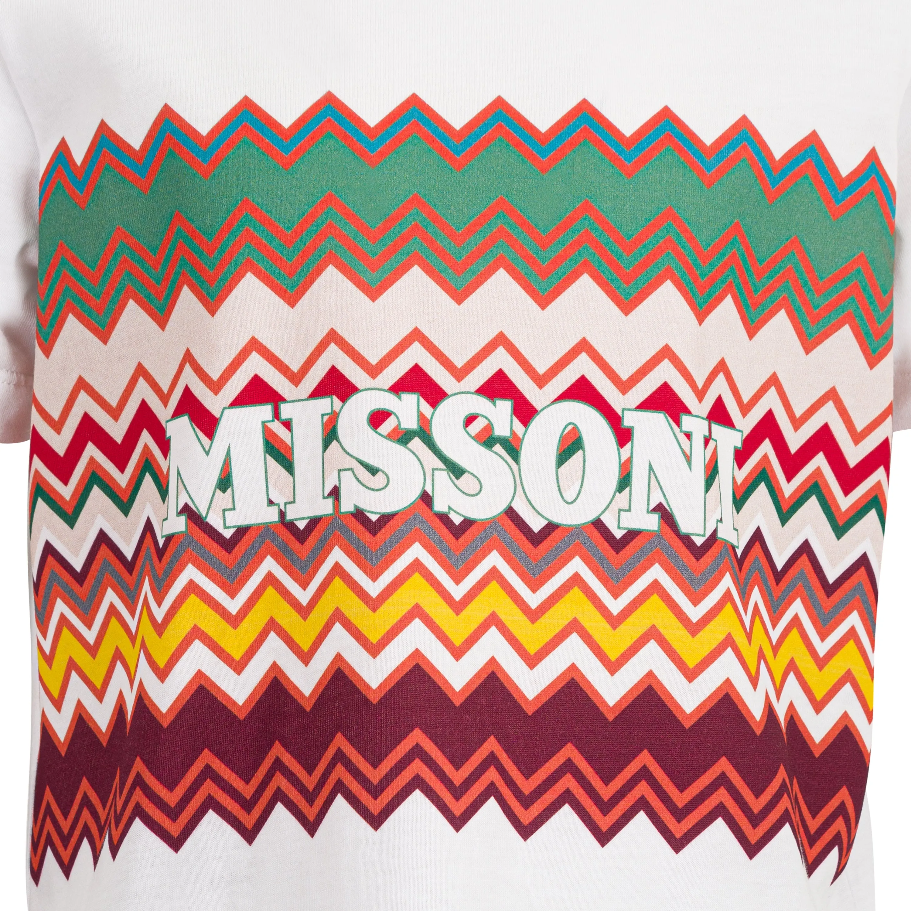 T-shirt à zigzag marron pour garçons