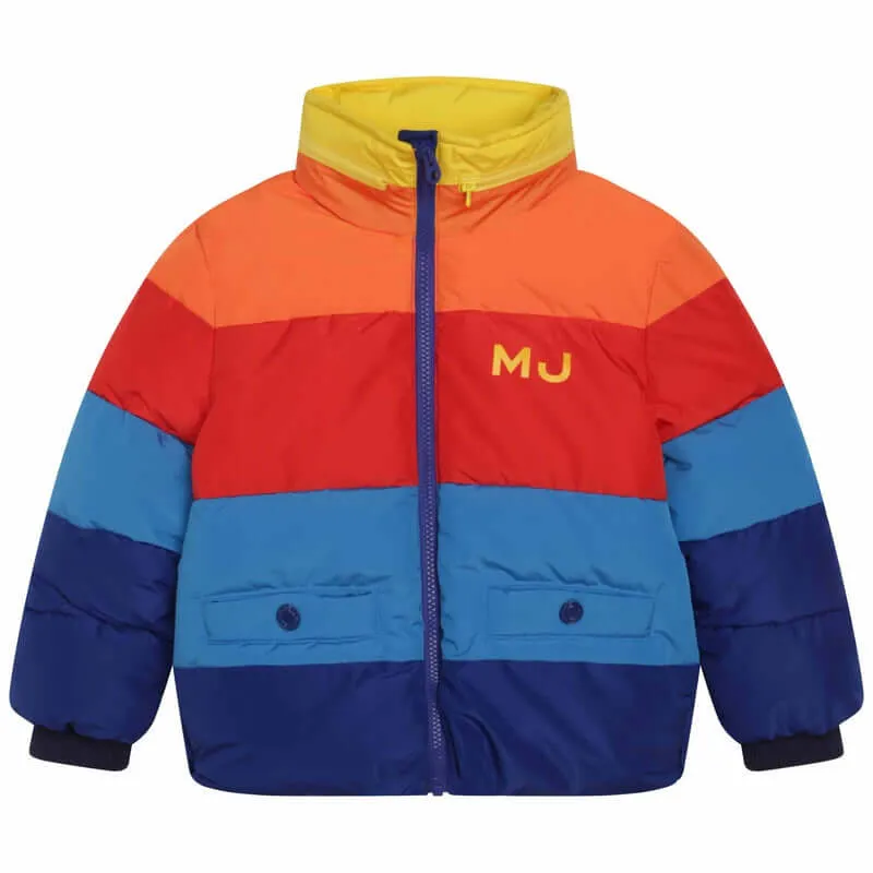 Veste matelassée multicolore pour garçons
