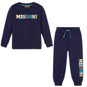 Ensemble de sweat-shirt à logo marine pour garçons