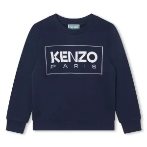 Sweat-shirt à logo marine pour garçons