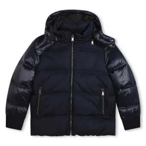 Manteau matelassé marine pour garçons