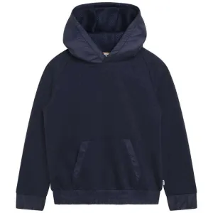 Pull-over à capuche marine pour garçons