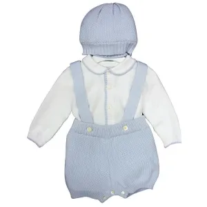 Ensemble 3 pièces bleu pâle pour garçons