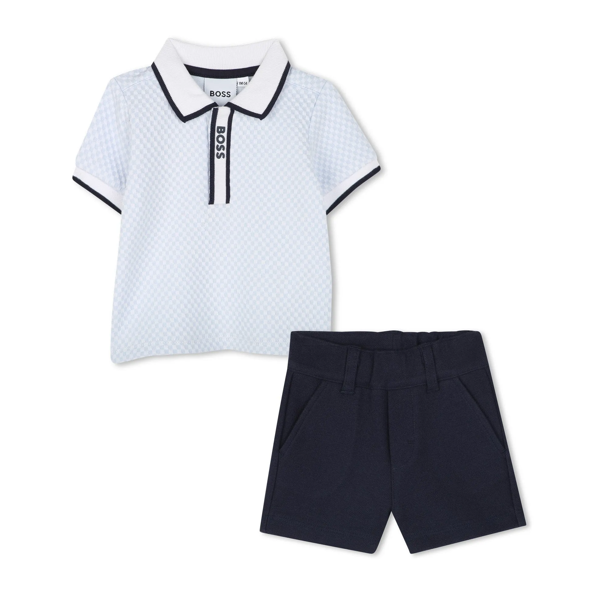 Ensemble Polo Bleu Clair pour Garçons