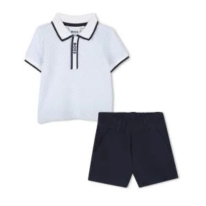 Ensemble Polo Bleu Clair pour Garçons