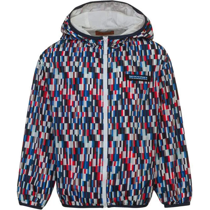 Veste à zip imprimée pixel pour garçons