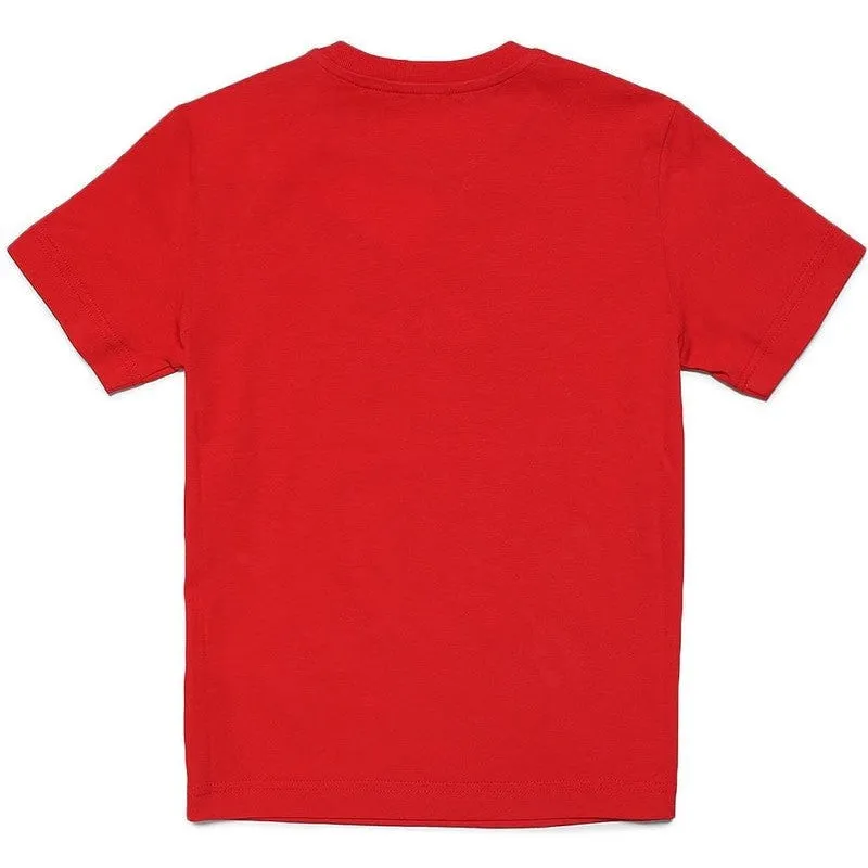 T-shirt Diesel X Rouge pour Garçons