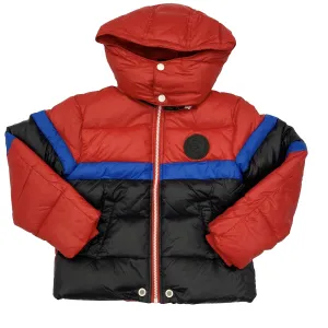 Veste matelassée rouge pour garçons