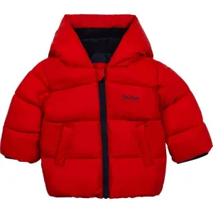 Veste matelassée rouge pour garçons