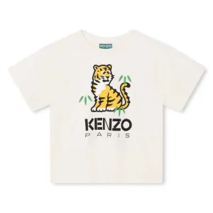 T-shirt à manches courtes 'TOKYO PARIS' pour garçons Tiger