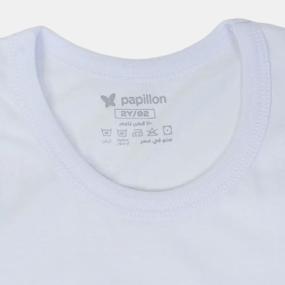 Débardeur en coton blanc pour garçons