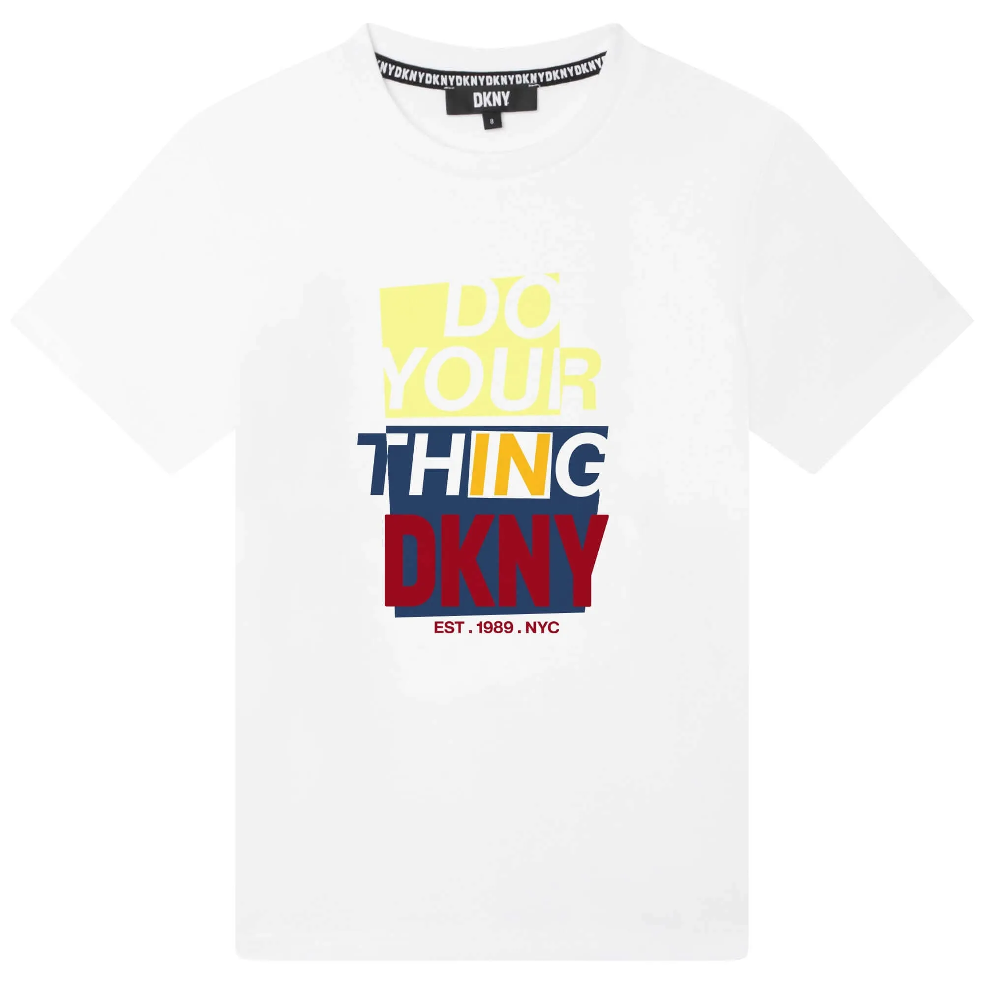 T-shirt en coton blanc pour garçons