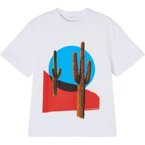 T-shirt Désert Blanc pour Garçons
