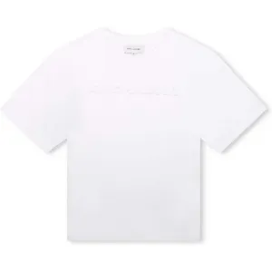 T-shirt à manches courtes blanc pour garçons