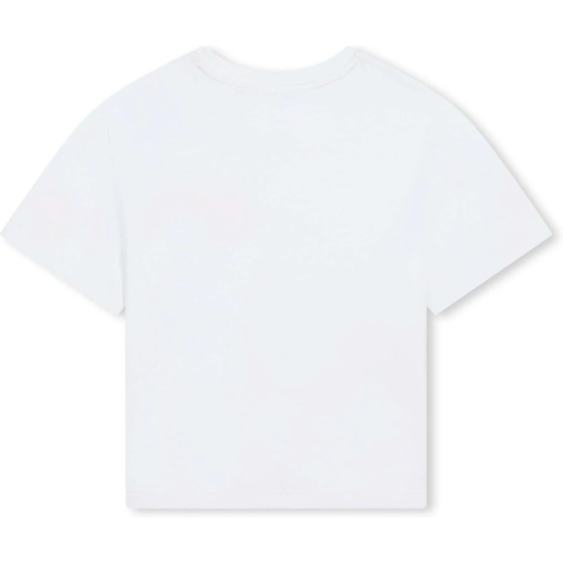 T-shirt Blanc Sourire Garçon
