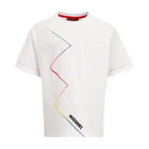 T-shirt blanc pour garçons
