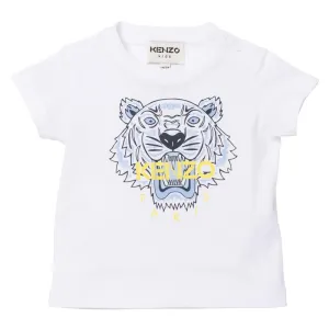 T-shirt Paris Tiger Blanc pour Garçons