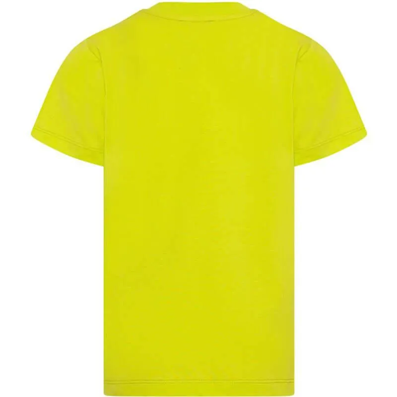 T-shirt à logo jaune pour garçons