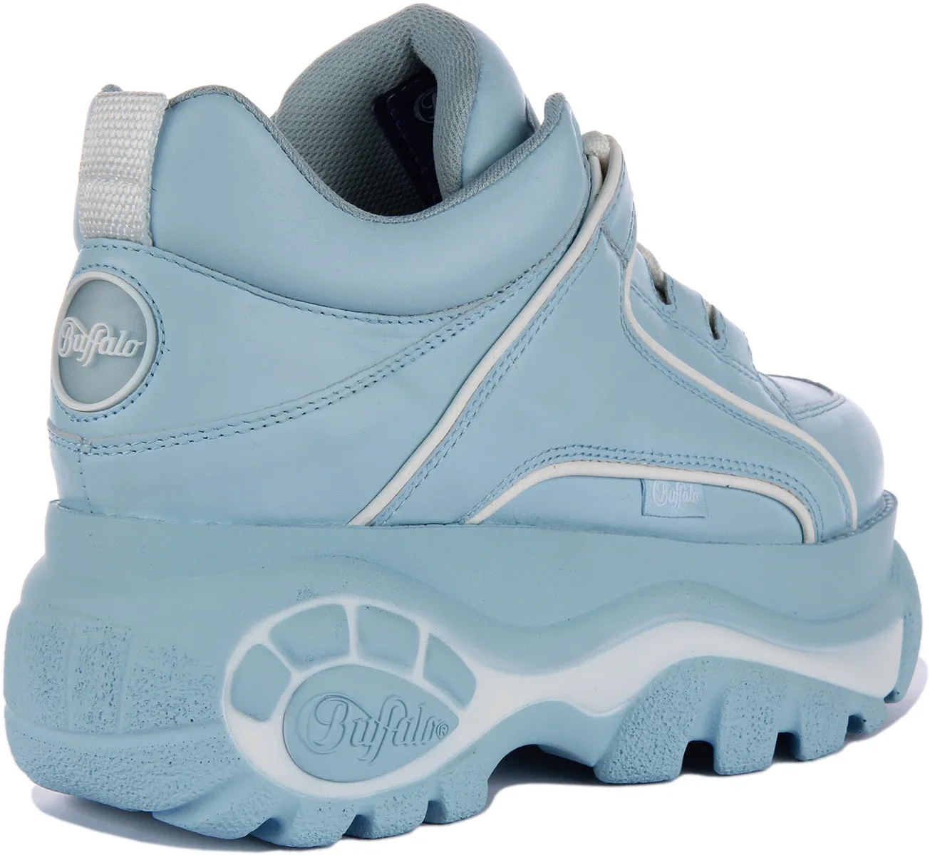 Buffalo 1339-14 2.0 En Bleu Clair Pour Femme Chaussures Buffalo