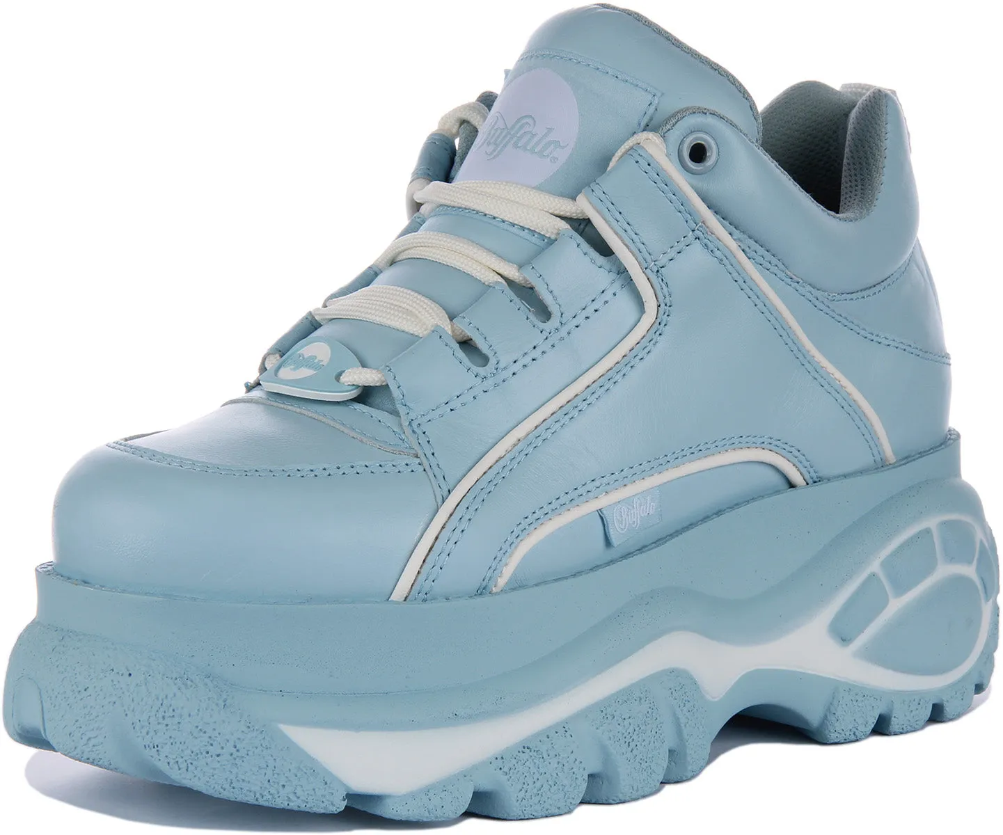 Buffalo 1339-14 2.0 En Bleu Clair Pour Femme Chaussures Buffalo