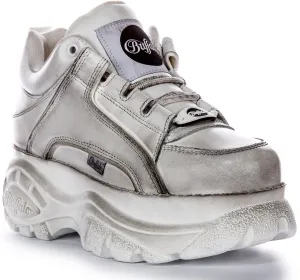 Buffalo 1339-14 2.0 En Blanc Pour Femmes Chaussures Buffalo