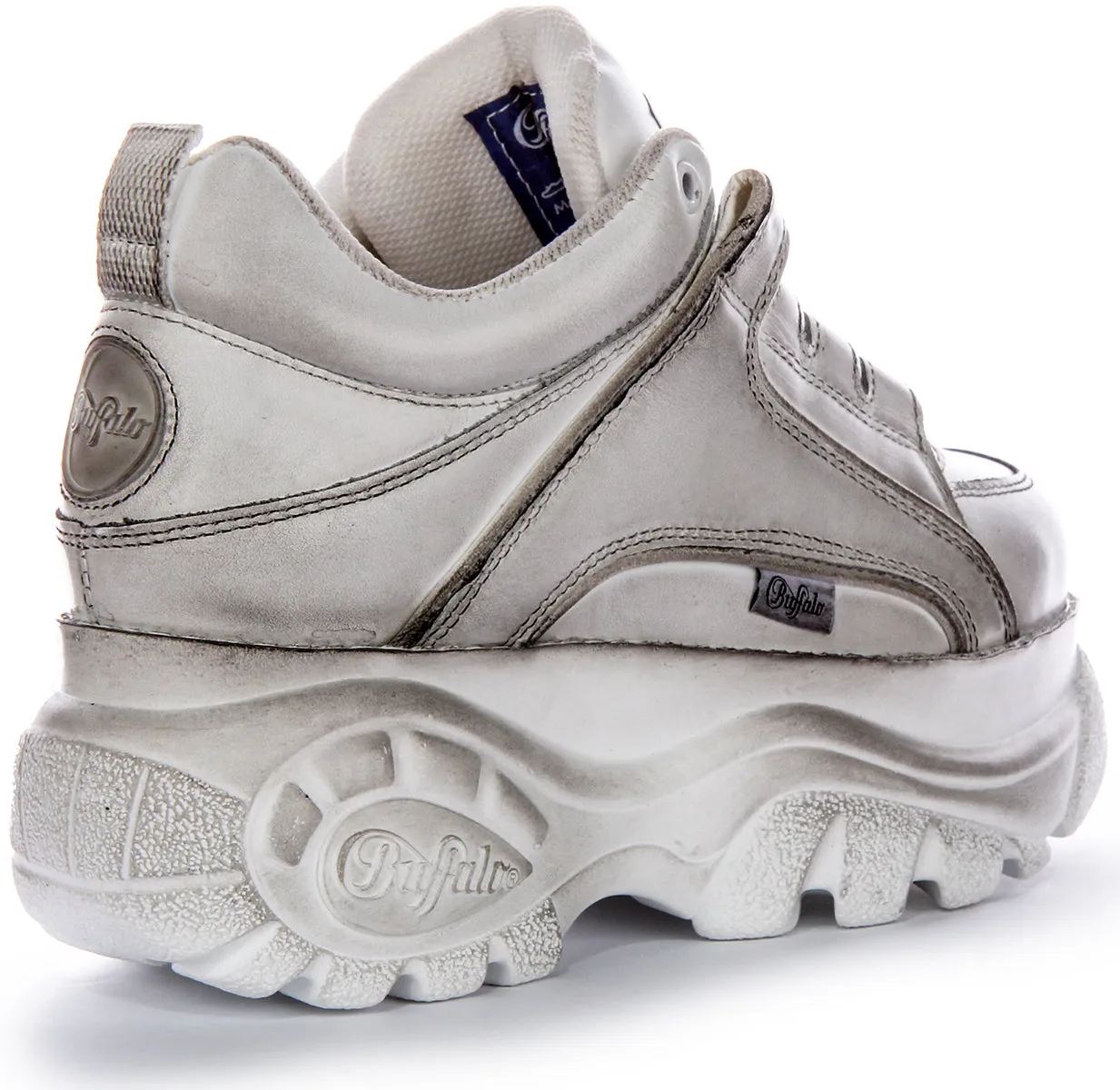 Buffalo 1339-14 2.0 En Blanc Pour Femmes Chaussures Buffalo