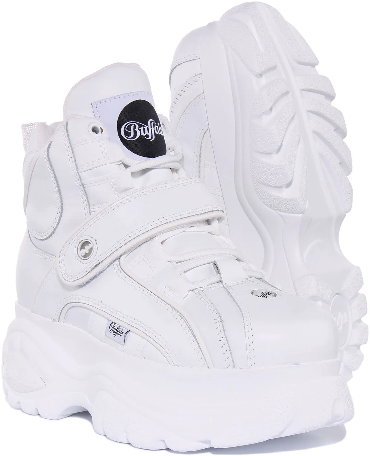 Buffalo 1348-14 2.0 En Blanc Pour Femme Chaussures Buffalo