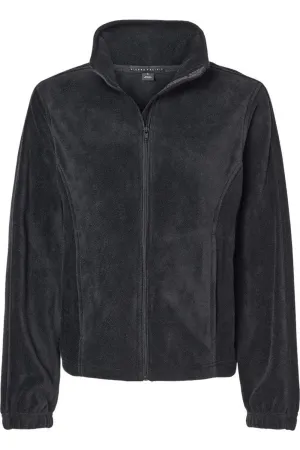 Veste polaire femme Burnside à fermeture éclair complète